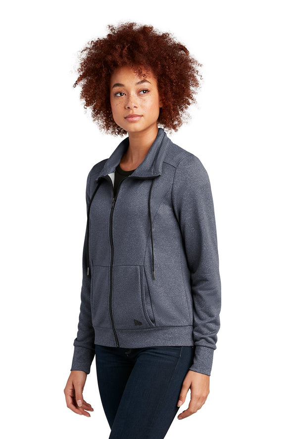 New Era ® Ladies Performance Terry Full-Zip Cowl LNEA530