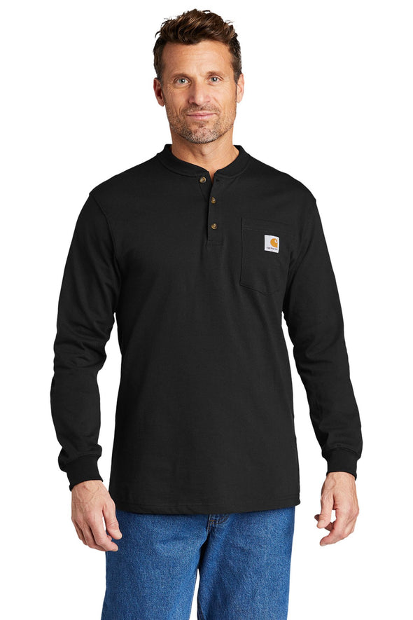 Carhartt® Long Sleeve Henley T-Shirt CTK128