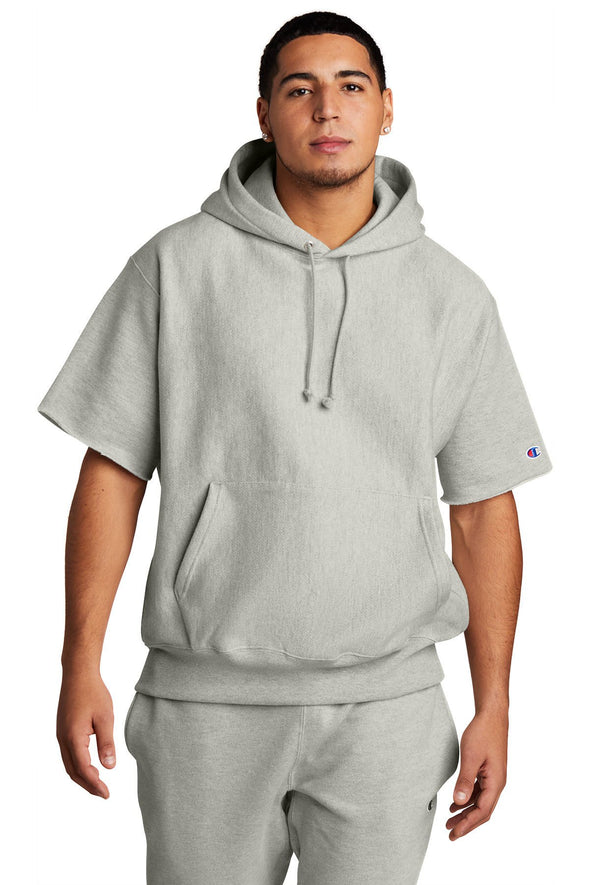 Champion Reverse Weave Short Sleeve Hooded Sweatshirt S101SS