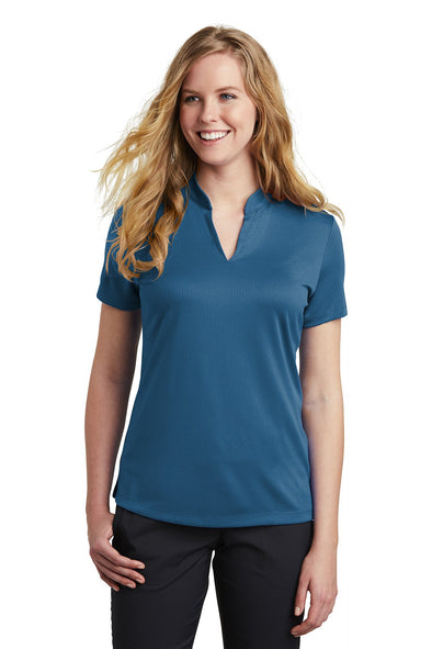 Nike Ladies Dri-FIT Hex Textured V-Neck Top NKAA1848