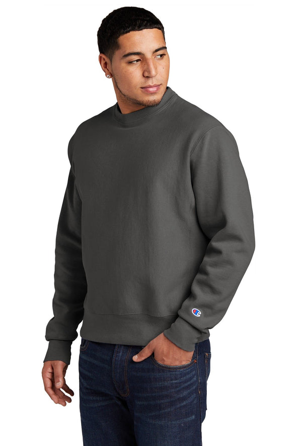 Champion Reverse Weave Garment-Dyed Crewneck Sweatshirt. GDS149