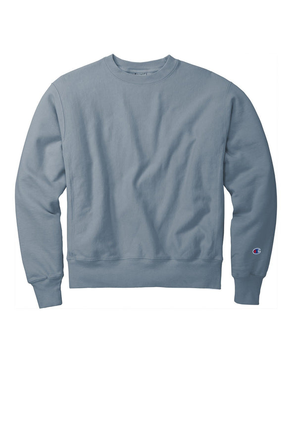 Champion Reverse Weave Garment-Dyed Crewneck Sweatshirt. GDS149