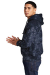 Champion Reverse Weave Scrunch-Dye Tie-Dye Hooded Sweatshirt. TDS101